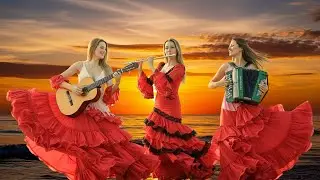 Graceful Flamenco Guitar, Accordion & Flute – Peaceful Instrumental Music