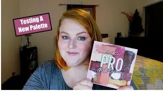 Playing with the NEW L.A. Girl PRO Mastery Eyeshadow Palette