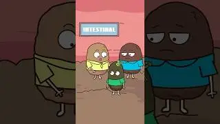 Why Is Your Poop a Rainbow?#animation #funny #shorts