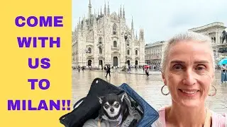 Shopping and sightseeing in Milan. Come along…
