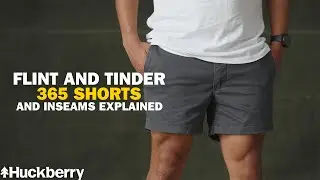 The Perfect Everyday Short For Men | Flint and Tinder 365 Short & Inseams Explained