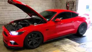 2015 Mustang GT dyno - Lund flex tune
