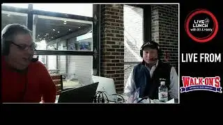 LSU lands QB, NC game set, NFL playoffs...Live at Lunch from Walkon's in Brusly 1-12-26