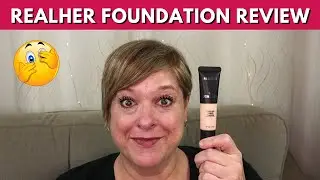 REALHER FOUNDATION FIRST IMPRESSION REVIEW + TRY ON