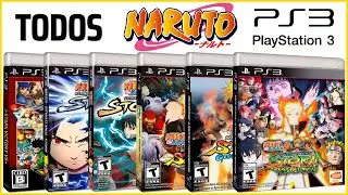 TODOS OS JOGOS DO NARUTO PARA PLAYSTATION 3