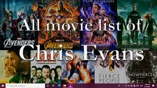 Chris Evans movie list (Starting to 2019 end ) __ Ryker's_Charan ||