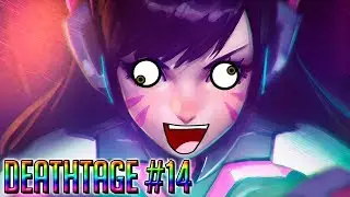 Another Overwatch Deathtage #14 | Overwatch D.Va Funny Fails / Deaths Montage