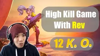 High Kill Game With Rev 12 KOs (Rev Gameplay) - Rocket Arena