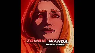 Infinity Hulk vs zombie wanda ( marvel zombie)