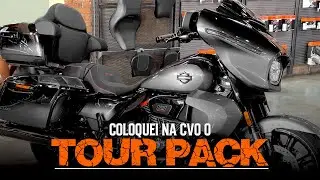 Coloquei o Tour Pack na CVO !!! Ficou INCRÍVEL !!