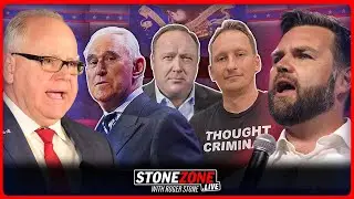 Vance/Walz VP Debate Coverage w/ Roger Stone, Alex Jones & Luke Rudkowski