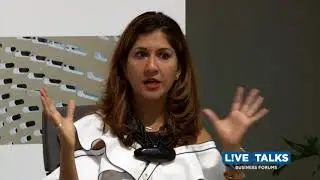 Nilofer Merchant​ in conversation with Justine Musk​ at Live Talks Business​ Forum