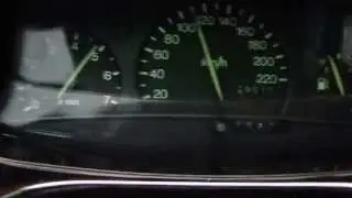 1996 Ford Escort 1.6 16V acceleration 0-120km/h