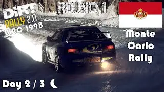 WRC 1998, Round 1 - Monte Carlo Rally - Day 2 PM: SS7 + SS8 - DiRT RALLY 2.0 - Subaru Impreza 22B