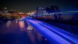 Acosta Bridge LED Lighting, Jacksonville, FL