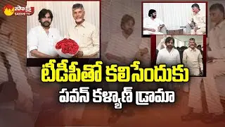 Pawan Kalyan Planning to Alliance with TDP | Janasena | Sakshi T