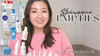 ASIAN SKINCARE EMPTIES: trying the most viral products, what's overhyped, and hidden gems