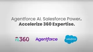 Agentforce AI-Powered Solutions | Accelerize 360 + Salesforce = Intelligent Automation