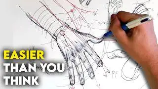 Why Hands Aren&rsquo;t Actually Hard to Draw