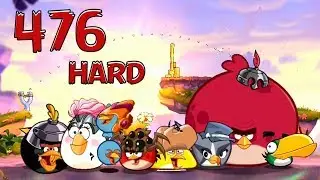 Angry Birds 2 Cobalt Plateaus Pig Bay 476 HARD LEVEL Walkthrough
