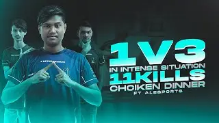 SSL 11Kills Chicken Dinner ft.A1eSports | 1v3 | A1esRxJax
