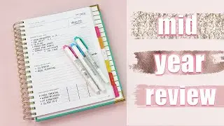 2020 POWERSHEETS | GOAL PLANNER SETUP | MID YEAR REVIEW | SET GOALS WITH ME