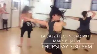 L.A Jazz Technical (16+) with Mark B - Pineapple Dance Studios