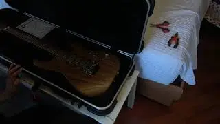 Guthrie Govan Carvel Guitar Caramelized Ash unboxing