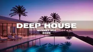 Deep House Sunset Mix 2026 🌅 Chill Vibes & Tropical Pool Atmosphere