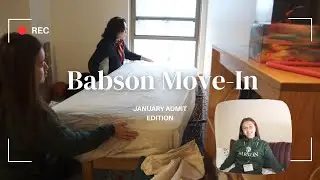 Babson College January Admit Move-In | Babson College Series #babson #freshman