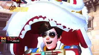 Surefour Nano Tracer - POTG! [ Overwatch Season 30 Top 500 ]