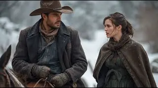 Ella Huía De Su Esposo Violento Bajo La Nieve. El Vaquero La Siguió Para Protegerla.