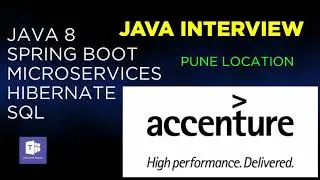 Accenture| 4+ years experience|  real time java interview series| Interview 7