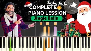 Jingle Bells Tutorial for Beginners in Hindi | Free Online Piano Lessons