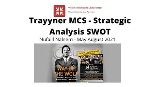 SWOT-анализ дела Trayyner Management от CIMA за май и август 2021 г. #CIMA #AICPA #FLP #Gateway