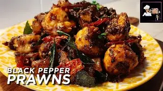 PRAWNS BLACK PEPPER super good