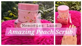 BioAqua Peach Extract Gel | Exfoliating Gel | Pink Beauty Product | Scrub | Memories Lane | 2024