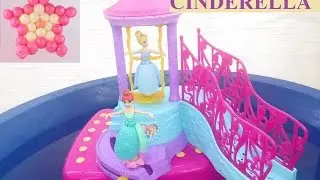 Disney Princess Water Palace Playset Ariel Cinderella Belle Rapunzel