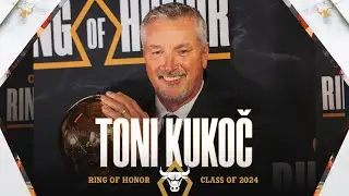 Ring of Honor: Toni Kukoč Red Carpet Interview | Chicago Bulls