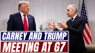 LIVE: Donald Trump meets Mark Carney at G7 Summit | Trump With Carney LIVE