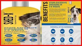 Shed X Liquid Daily Supplement For Dogs &ndash; 100% Natural