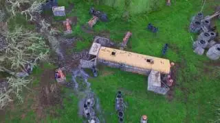 S & F Paintball Field - The Swamp - Drone Footage