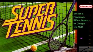 Super Tennis GamePlay (SNES)