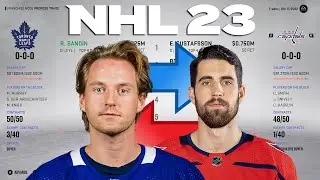 NHL 23 - RASMUS SANDIN TO WASHINGTON TRADE SIMULATION