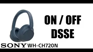 How To Turn DSEE On / Off On Sony WH-CH720N Headphones