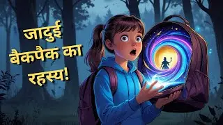 Backpack Bana Secret Portal! 😲✨ | The Magic Backpack Portal 🎒✨ | Kids Adventure Story | Hindi Kahani