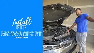 M340i FTP charge pipe install video