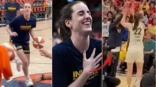 Caitlin Clark Gets Huge Applause in TD Garden like Fever Plays a Home Game vs Connecticut Sun 🔥