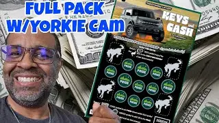 Keys and Cash Pa Lottery Scratch Off Tickets #scratchers Full Pack