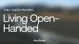 Living Open-Handed